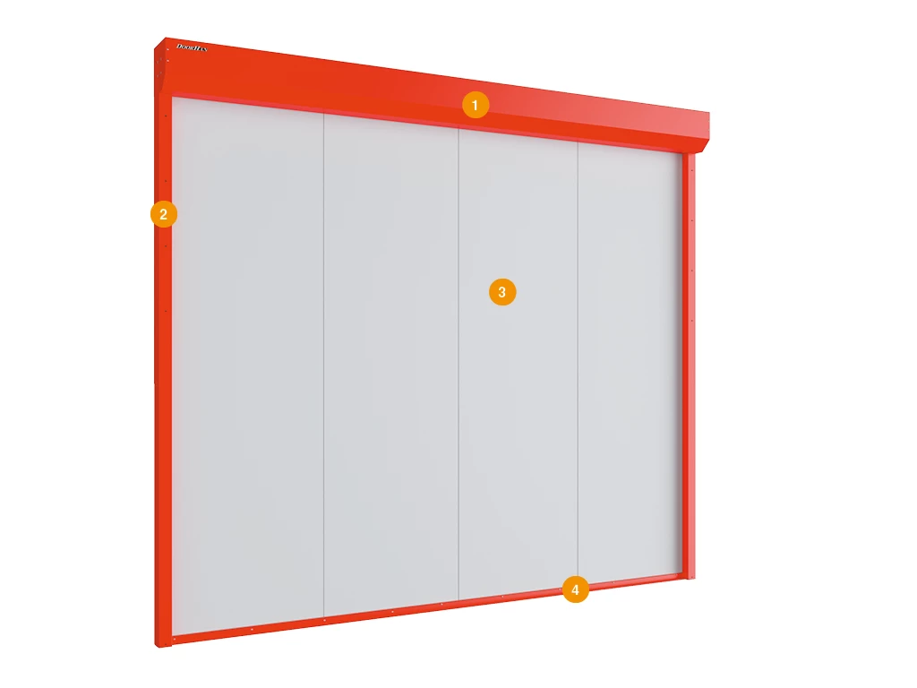 Шторы противодымные