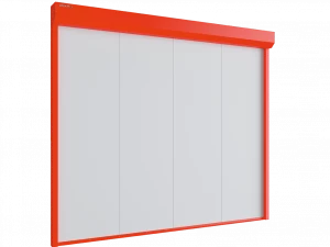 Противодымные шторы с пределом огнестойкости E60 (2500x2500)